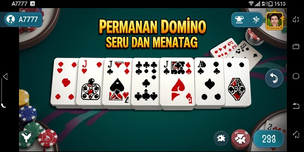 Tampilan bermain A7777 yang seru dengan desain yang menarik.