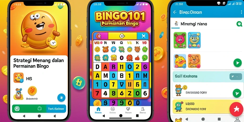 Tampilan gameplay BINGO101 yang penuh strategi dan keseruan.