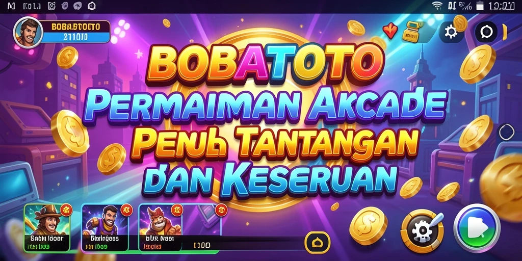 Tampilan gameplay BOBATOTO yang seru dan penuh warna.