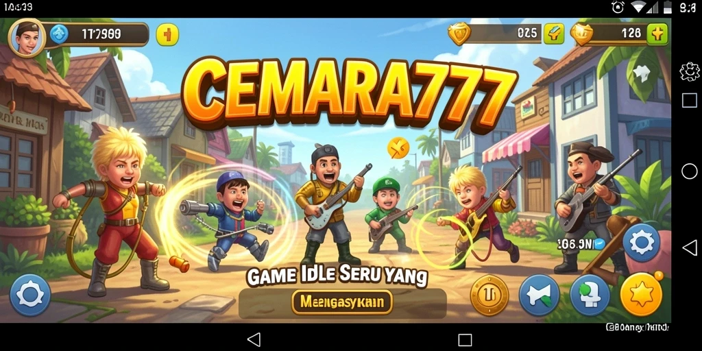 Tampilan gameplay CEMARA777 yang menarik dan interaktif.