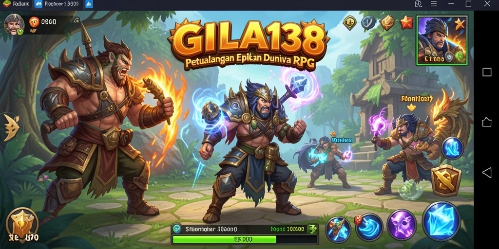 Gameplay RPG mendebarkan dalam GILA138 dengan grafis luar biasa.