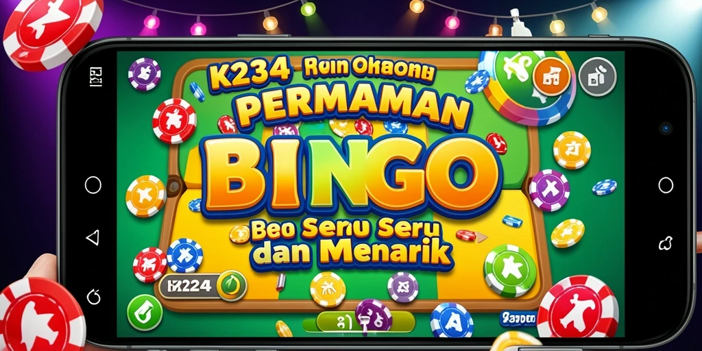 Tampilan gameplay K234 yang seru dan interaktif dalam permainan Bingo.