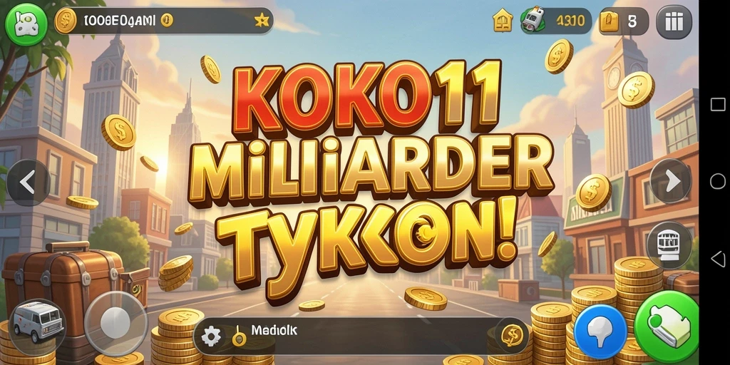 Screenshot utama KOKO11 menampilkan gameplay Tycoon yang seru.