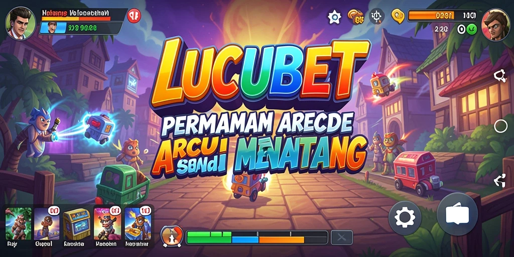 Screenshot gameplay LUCUBET menampilkan keseruan dalam bermain arcade.