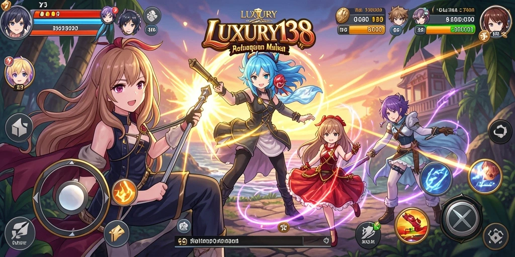 Tampilan gameplay menawan dari LUXURY138 yang penuh aksi.