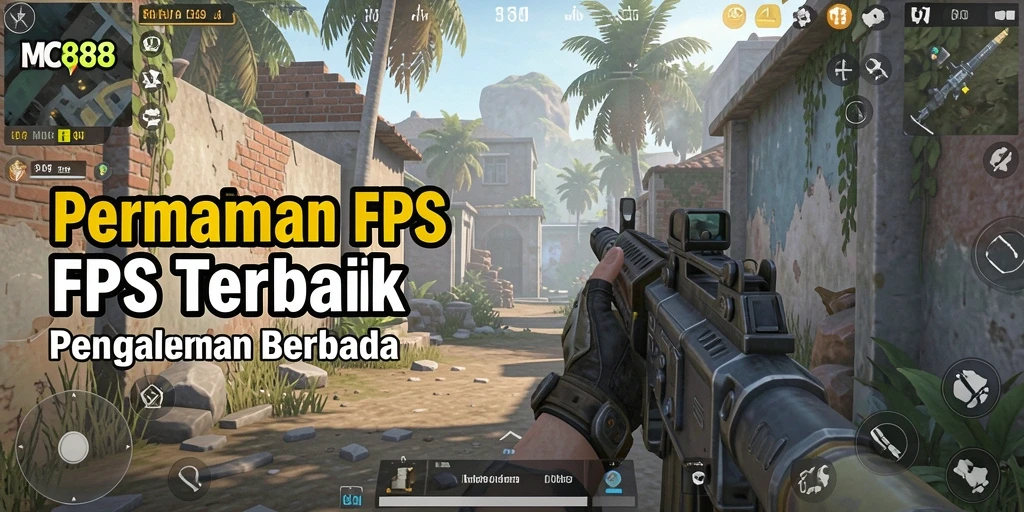 Gameplay seru dari MC888 dalam aksi FPS yang mendebarkan.