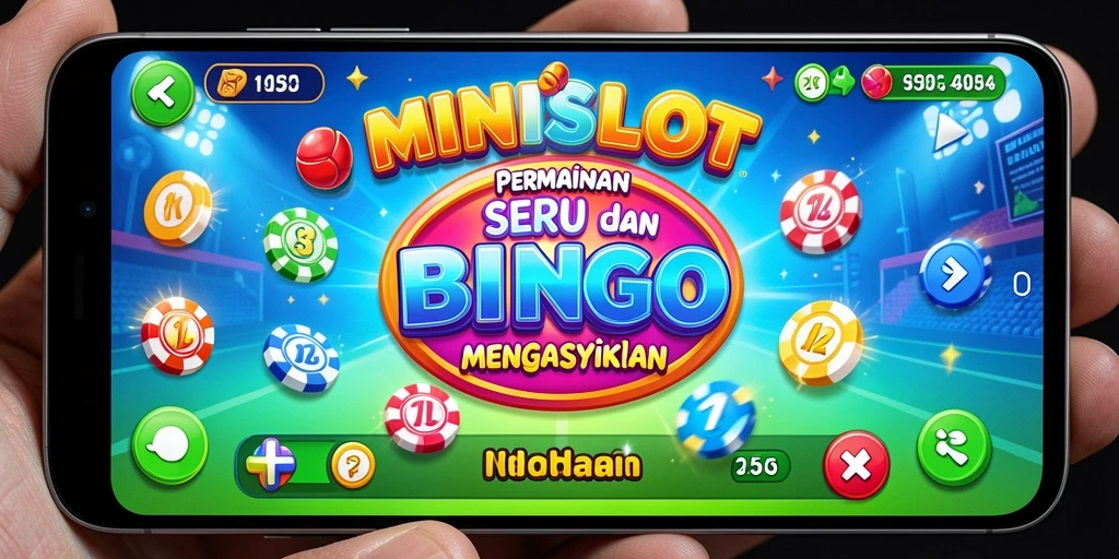 Tampilan gameplay Bingo yang menyenangkan di MINISLOT.