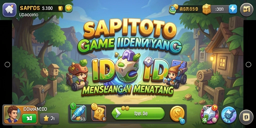 Tampilan screenshot gameplay SAPITOTO yang menarik dan penuh warna.