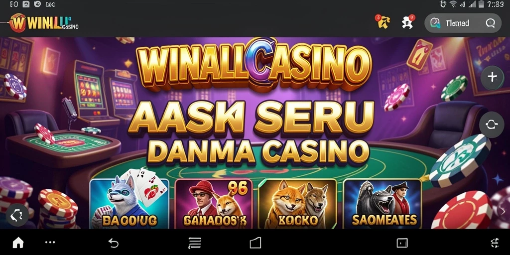 Tangkapan layar gameplay <strong>WINALLCASINO</strong> yang menampilkan aksi mendebarkan.